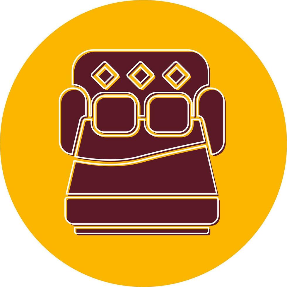 Sofa Bed Vector Icon