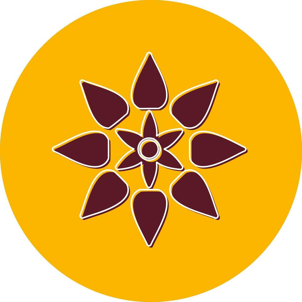 Schefflera Vector Icon
