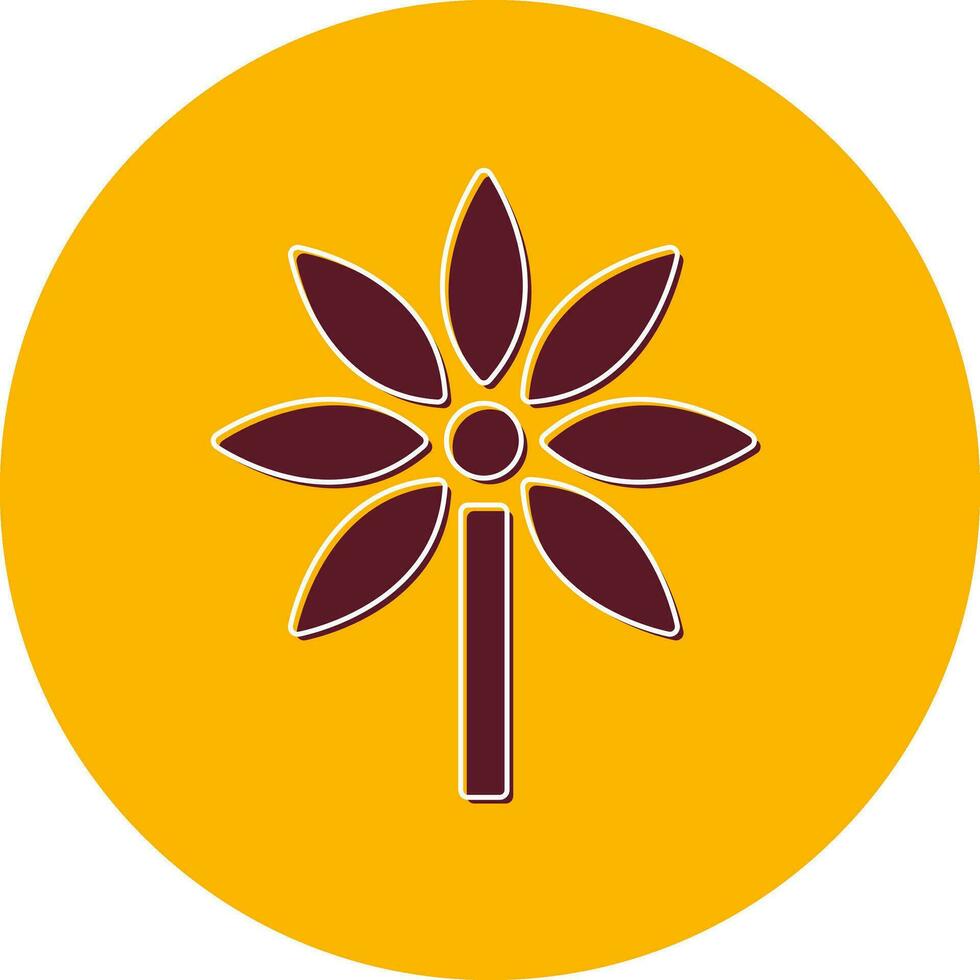 Schefflera Vector Icon