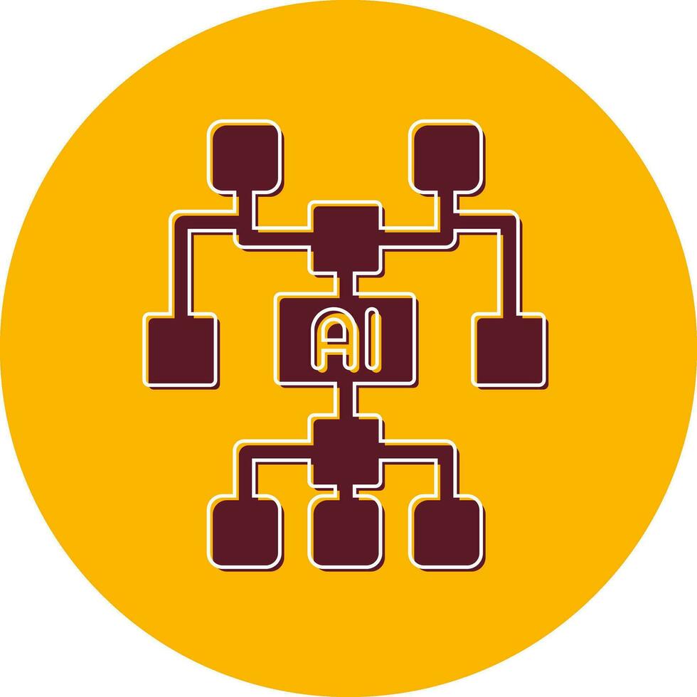 Artificial Intelligence Vector Icon