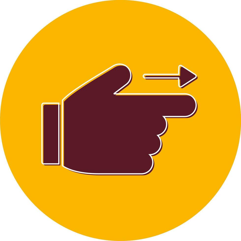 Pointing Vector Icon
