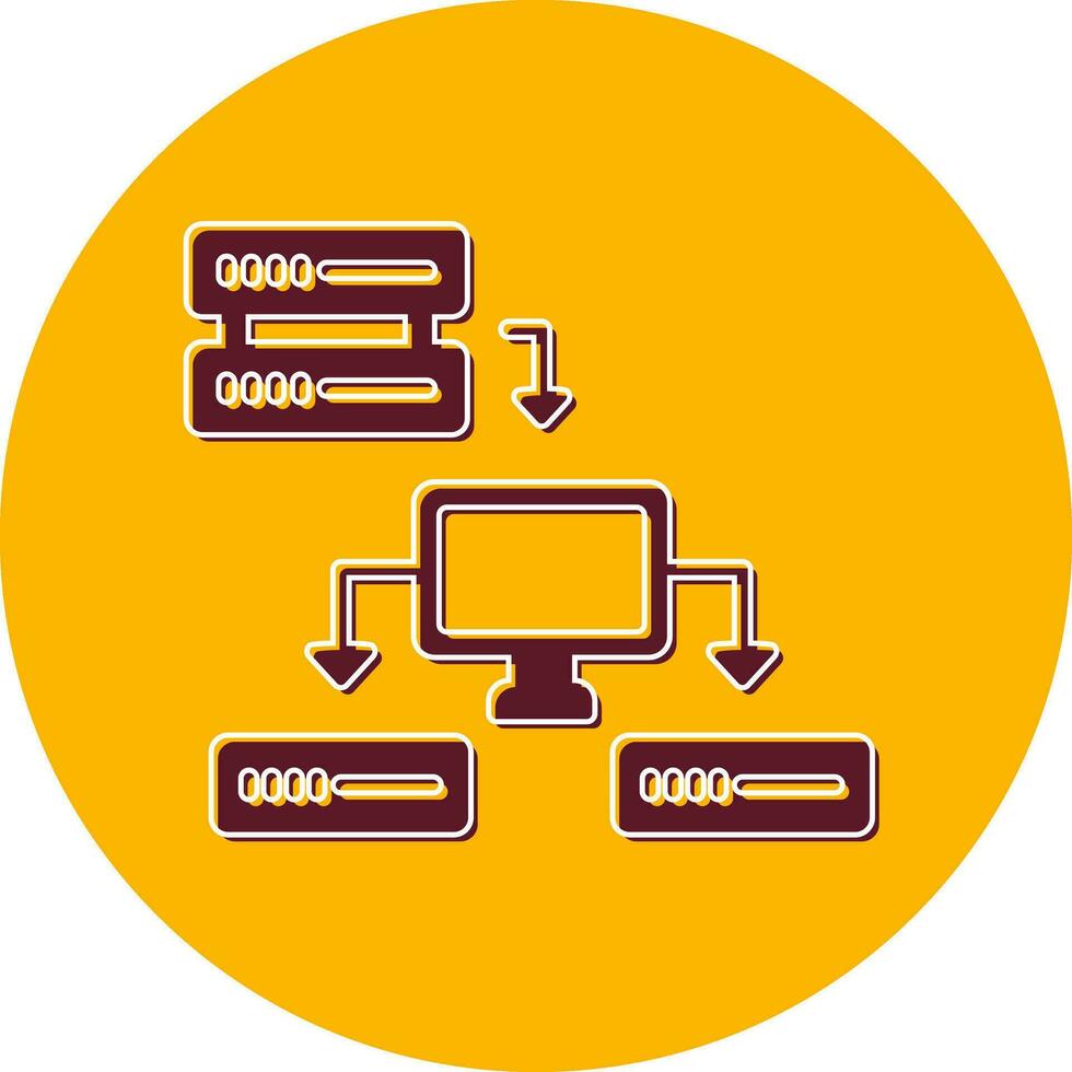 Structured Data Vector Icon