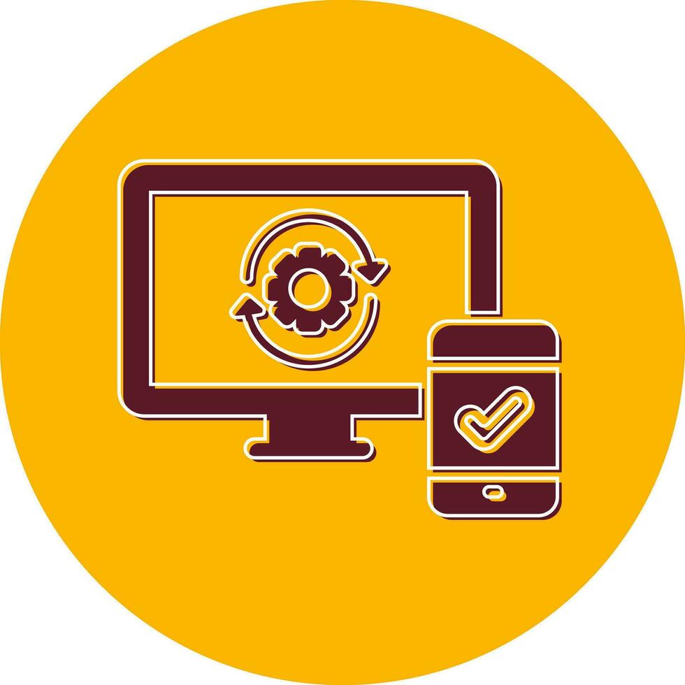 Synchronization Vector Icon