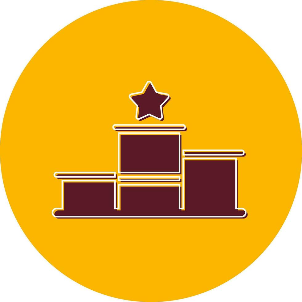 Podium Vector Icon