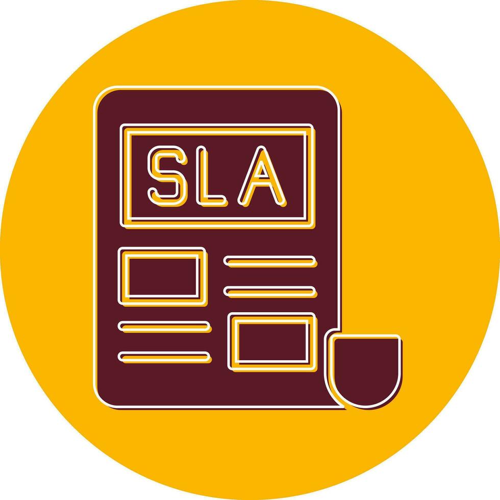 Sla vector icono