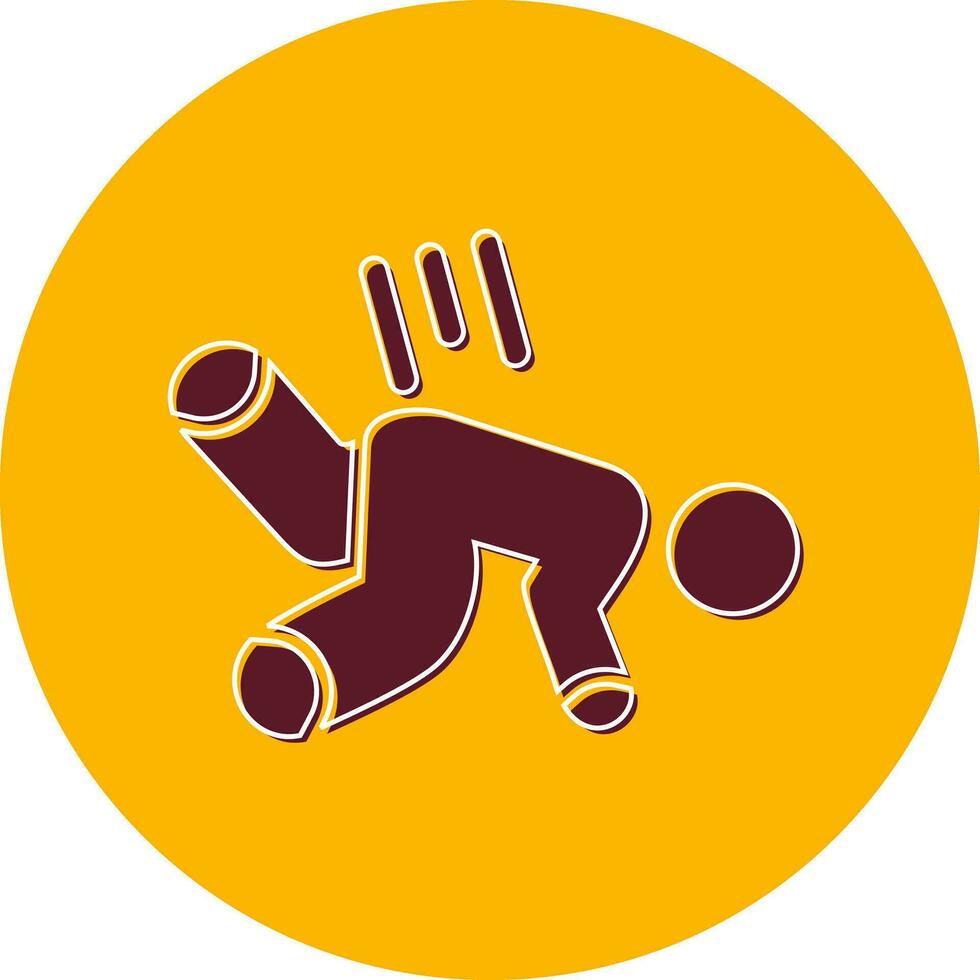 Falling Down Vector Icon