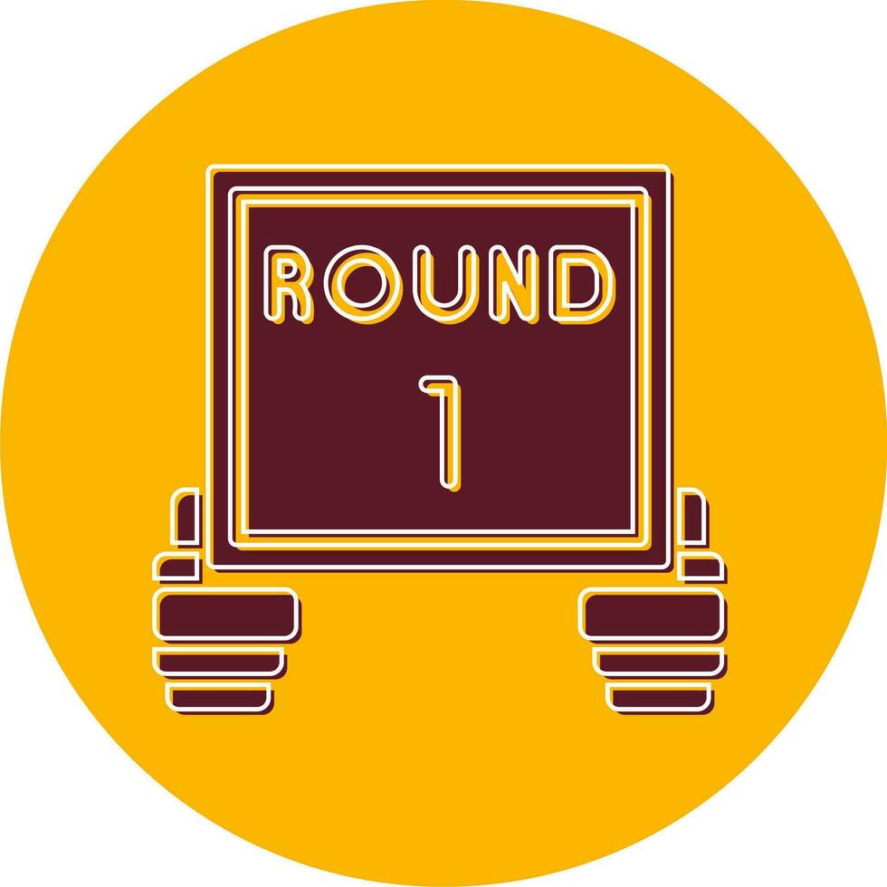 First Round Vector Icon