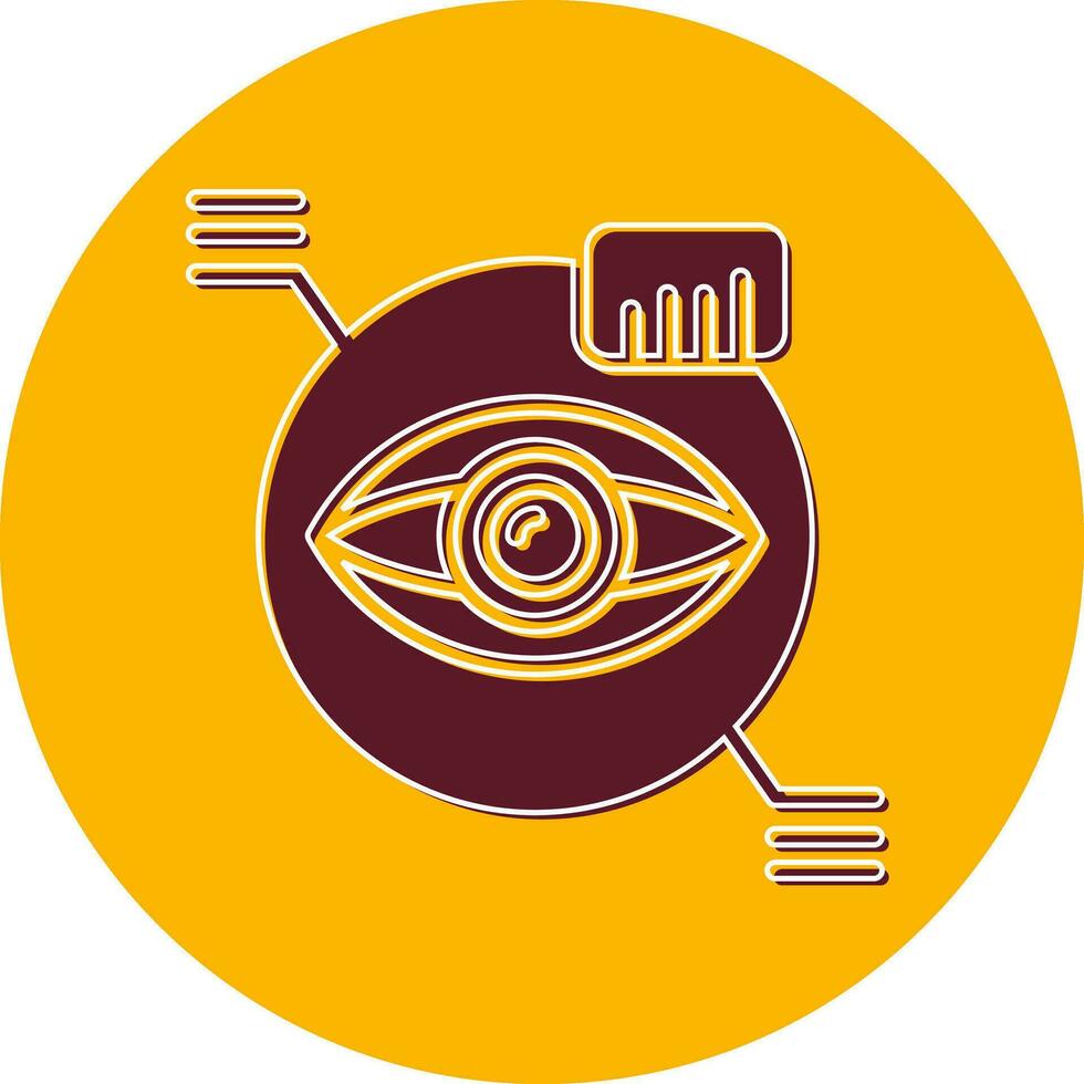 Eye Scanner Vector Icon