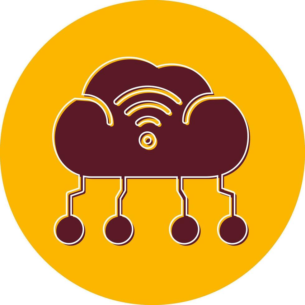 iot vector icono