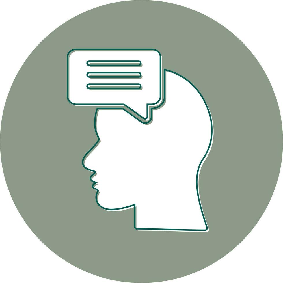 Talk Therapy Vector Icon