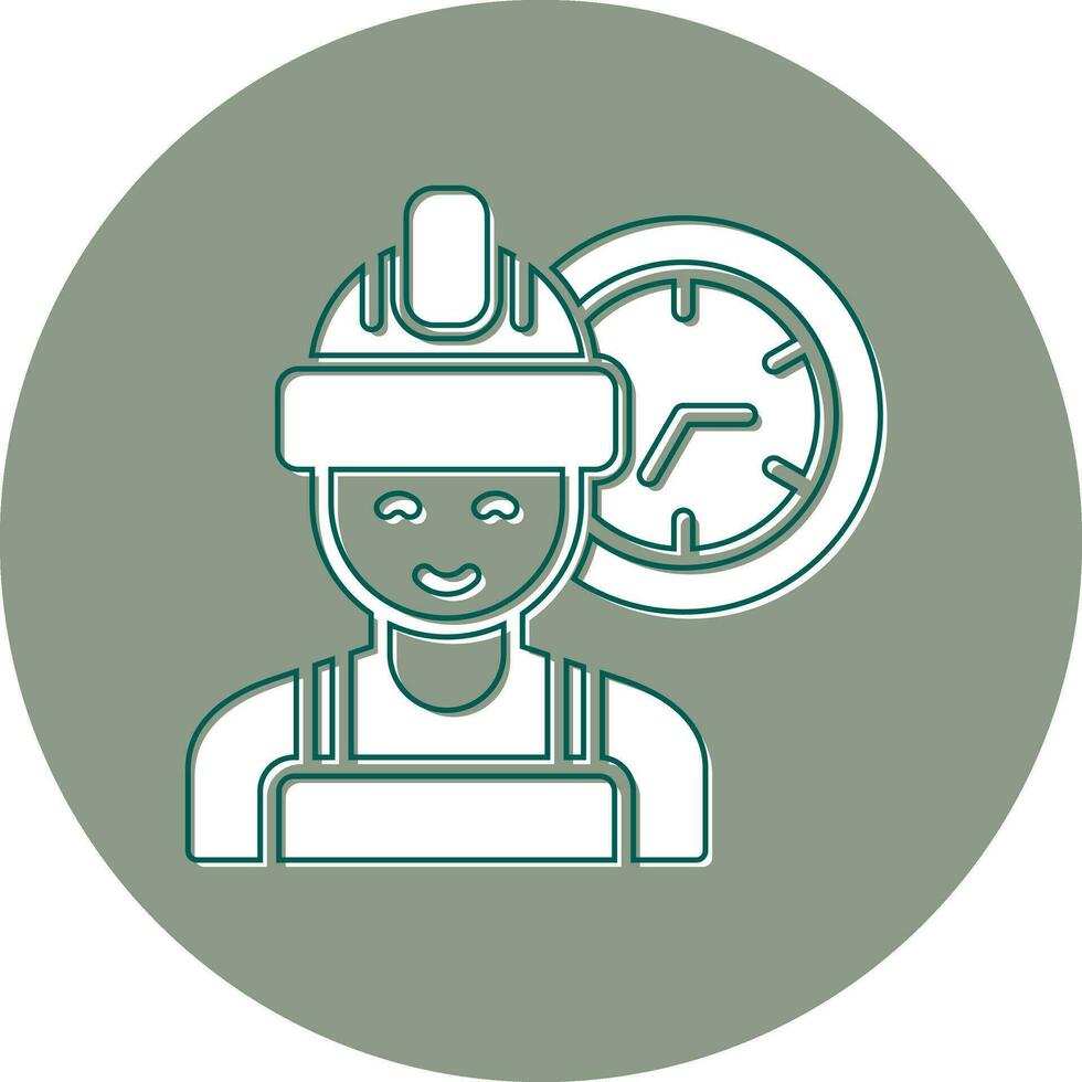 Working Hours Vector Icon