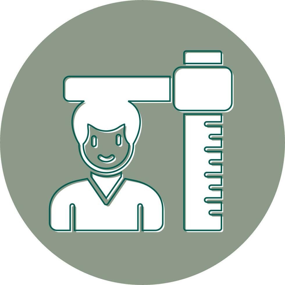 Height Vector Icon