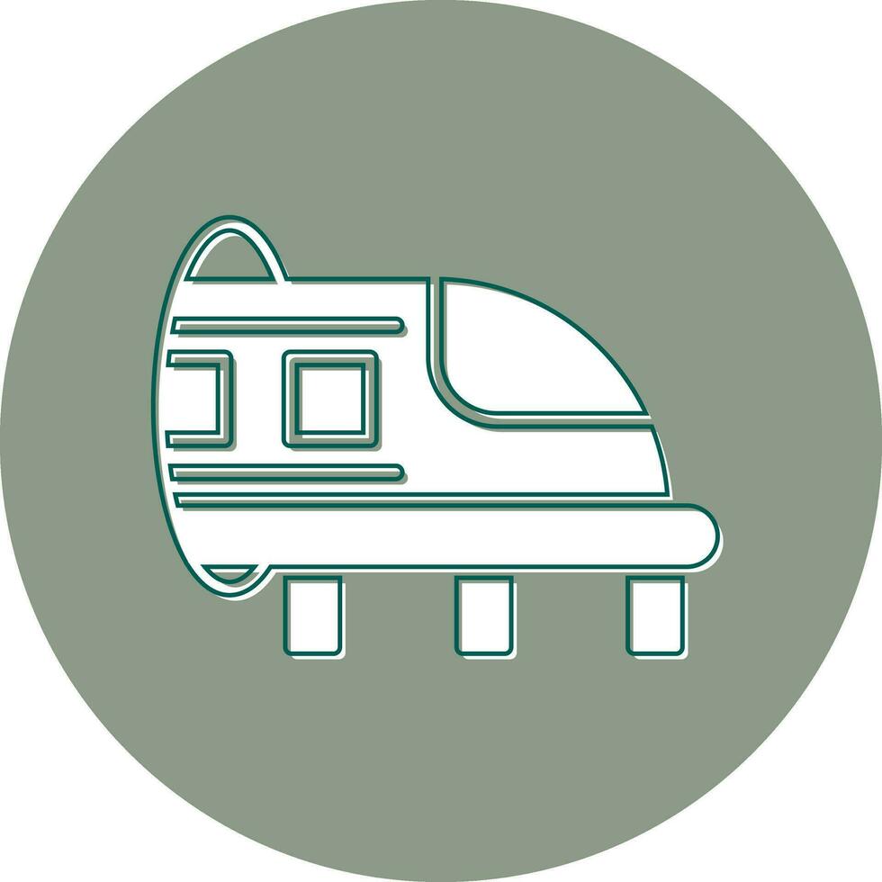 Hyperloop Vector Icon