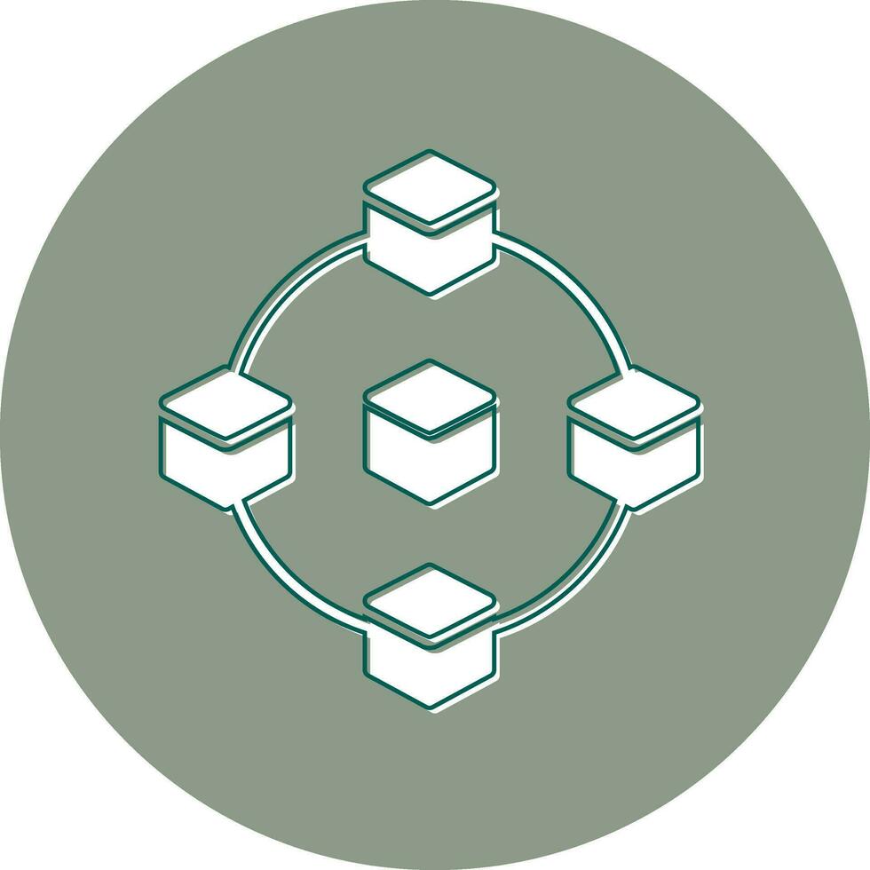 blockchain Vector Icon