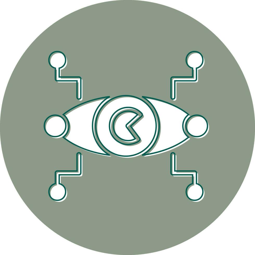 Bionic Eye Vector Icon