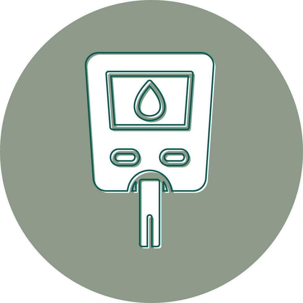 Glucose Meter Vector Icon
