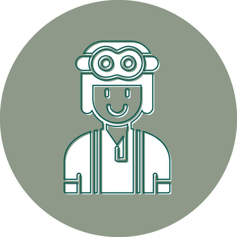 Pilot Vector Icon