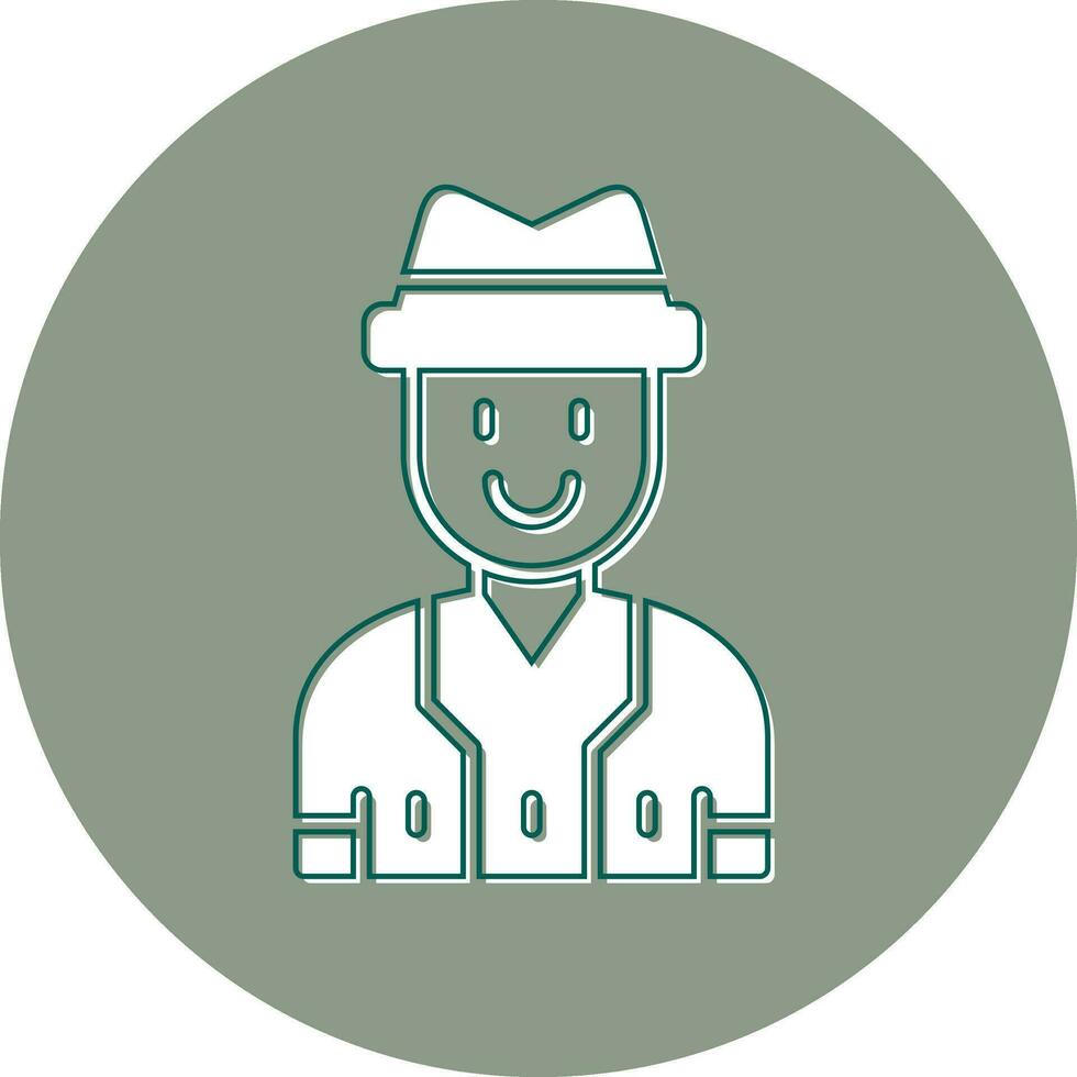 Cowboy Vector Icon