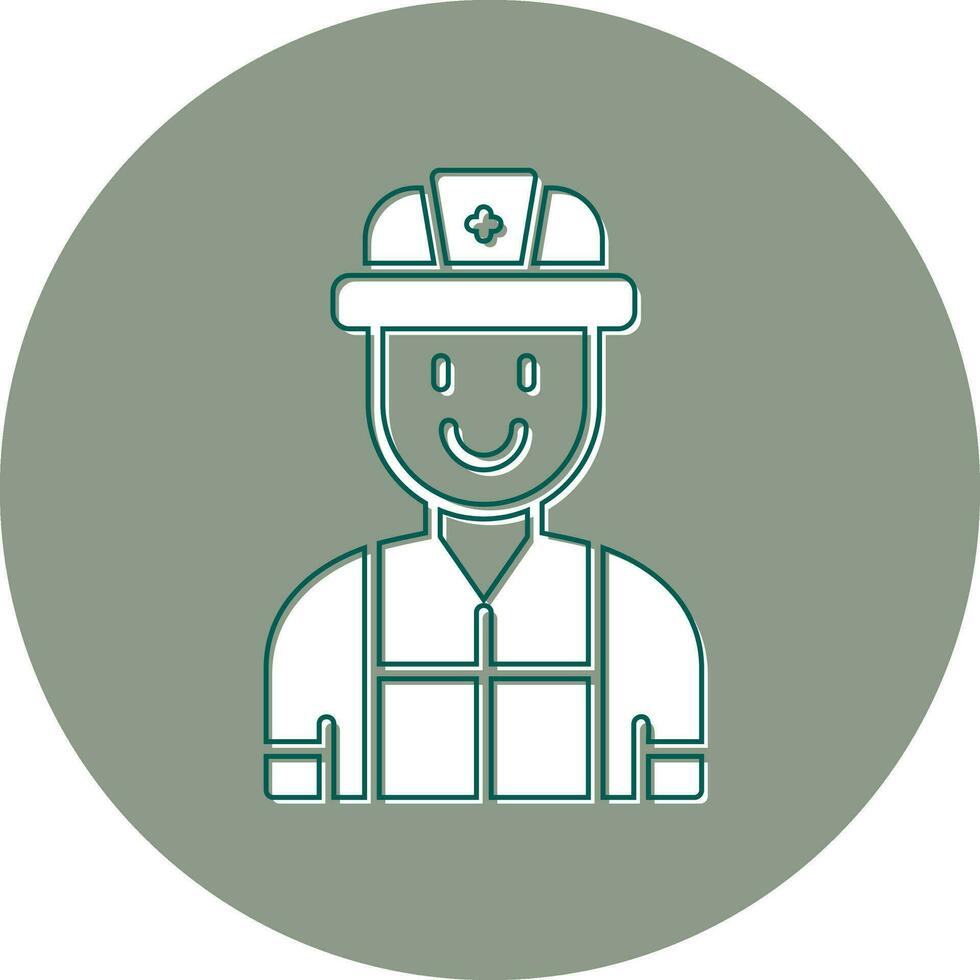 Firefighter Vector Icon