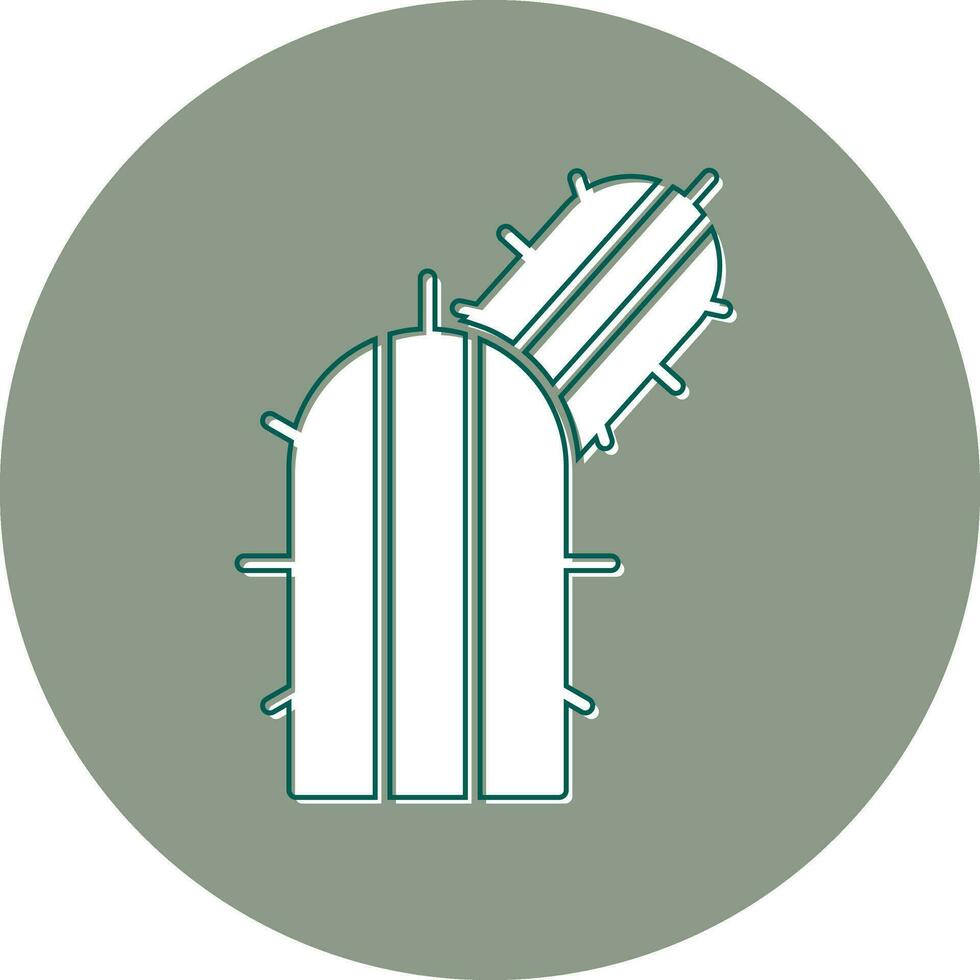 icono de vector de cactus