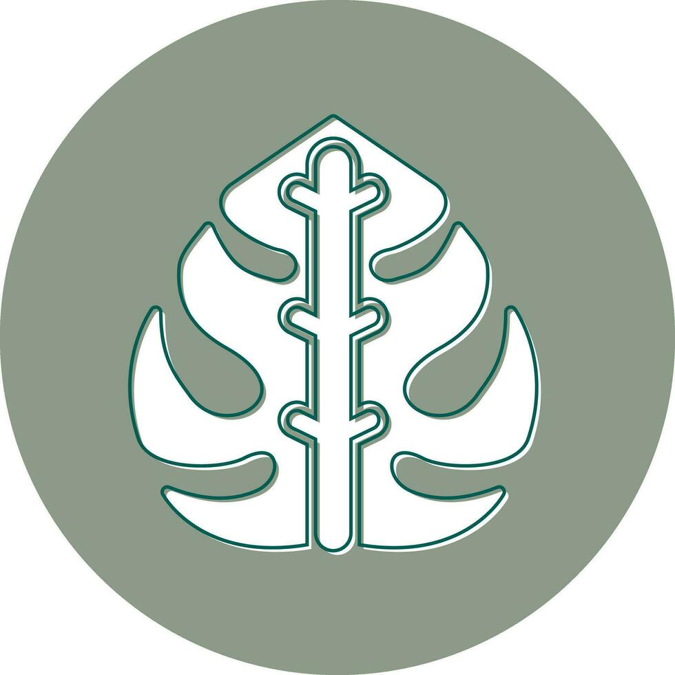 Philodendron Vector Icon