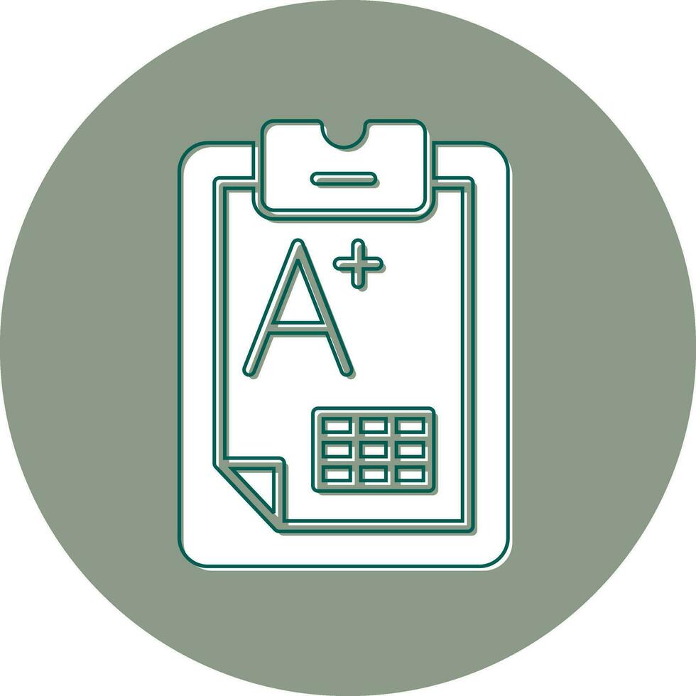 Grades Vector Icon