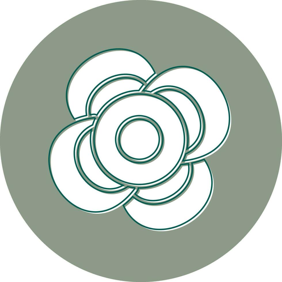 Begonia Vector Icon