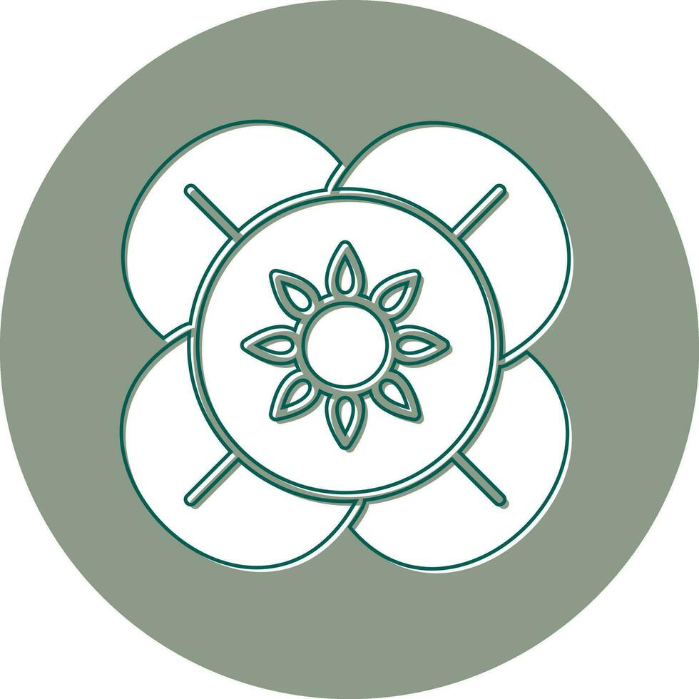 Hibiscus Vector Icon
