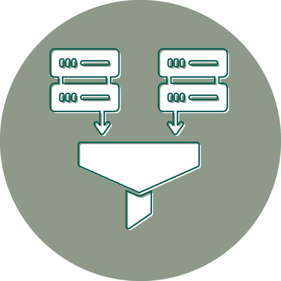 Data Mining Vector Icon