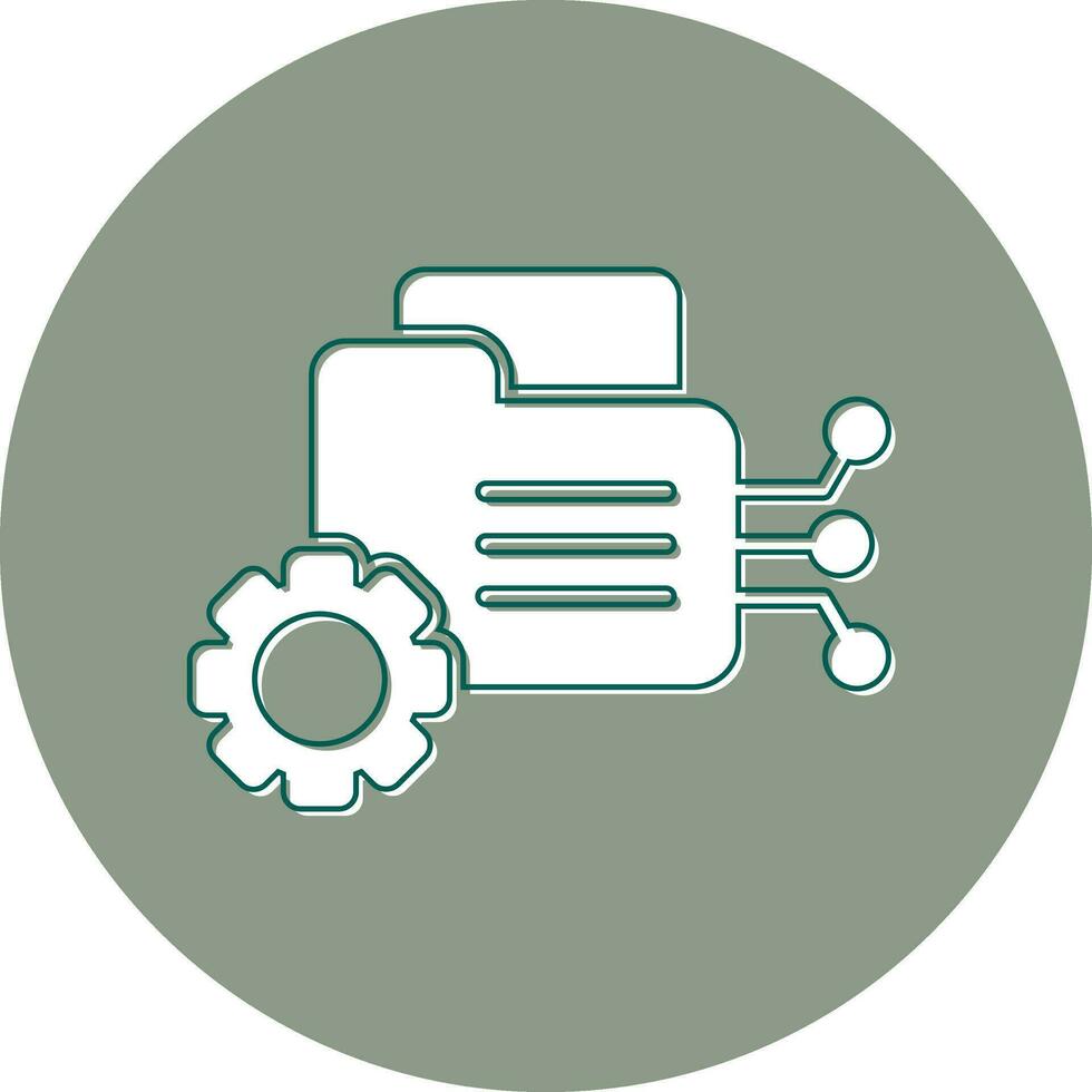 Data Management Vector Icon