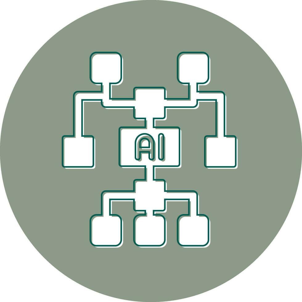 Artificial Intelligence Vector Icon