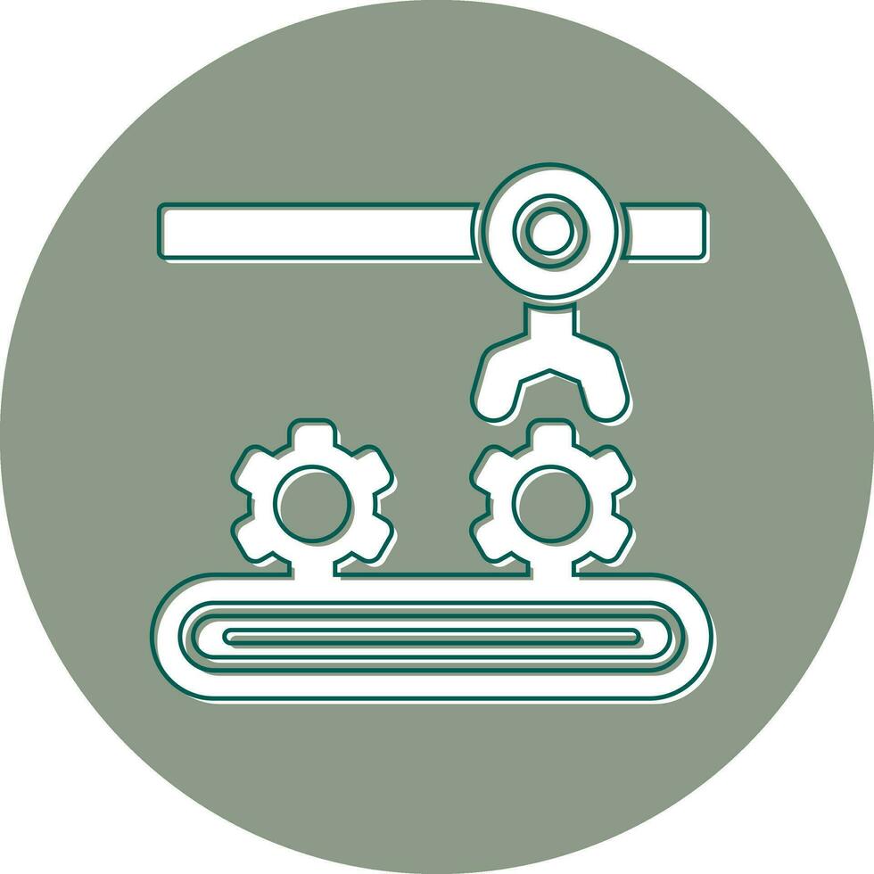 Conveyor Vector Icon