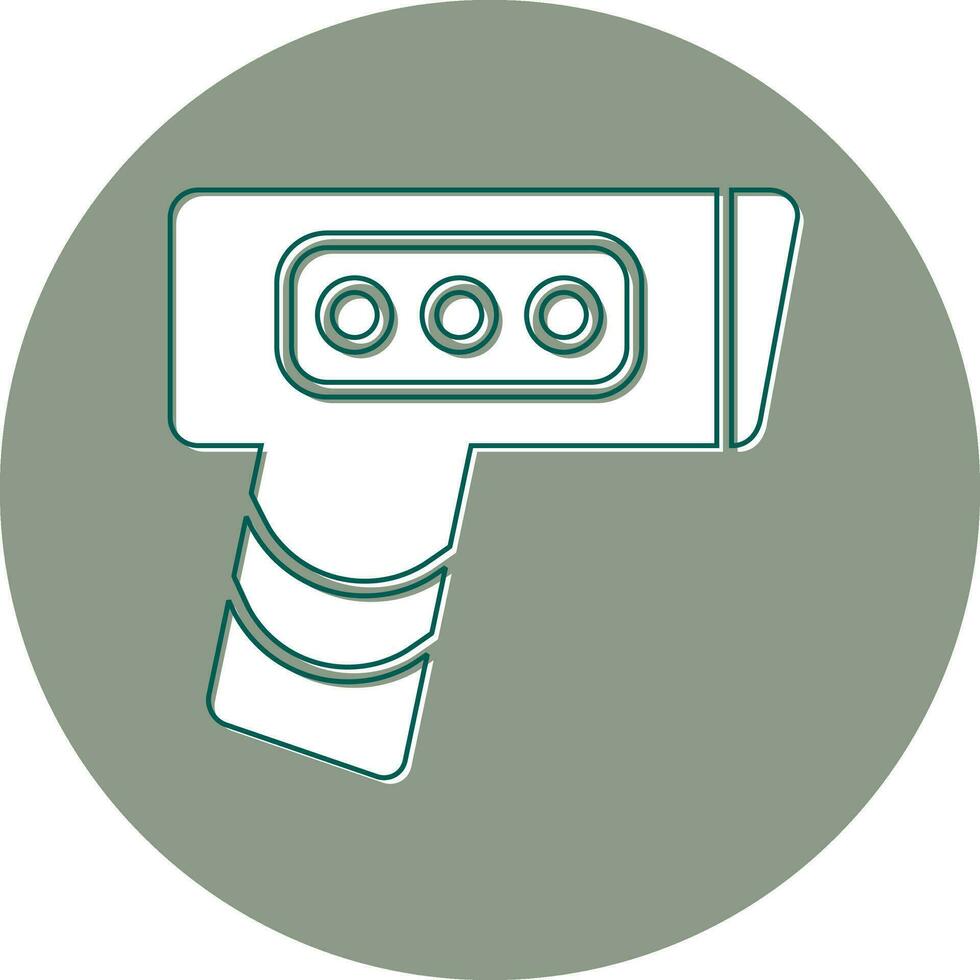 Thermometer Gun Vector Icon