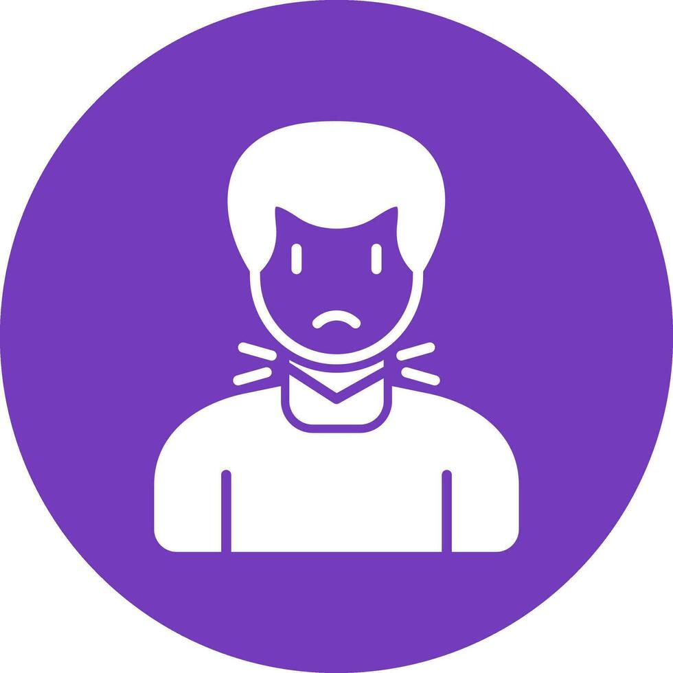 Thyroid Vector Icon