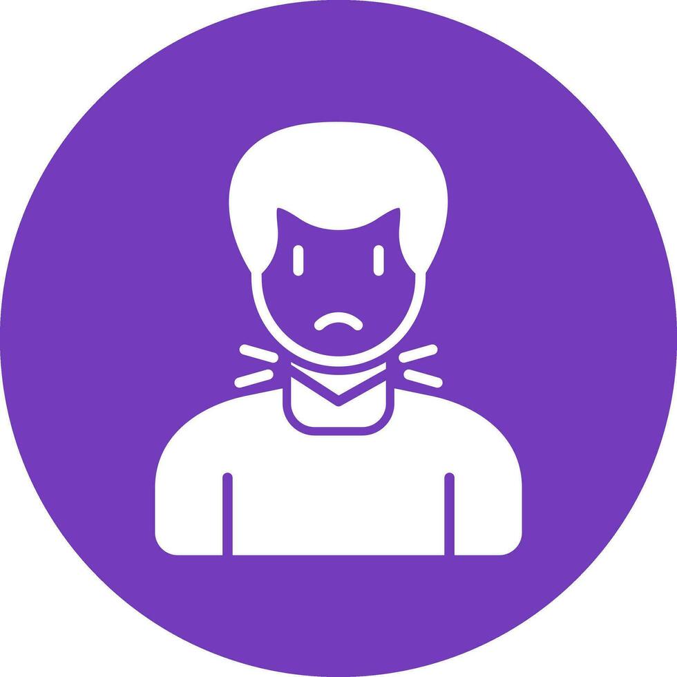 Thyroid Vector Icon