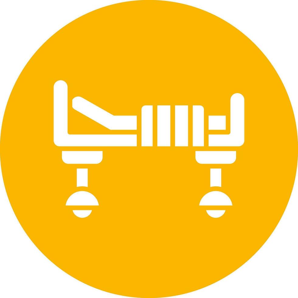 Hospital Bed Vector Icon