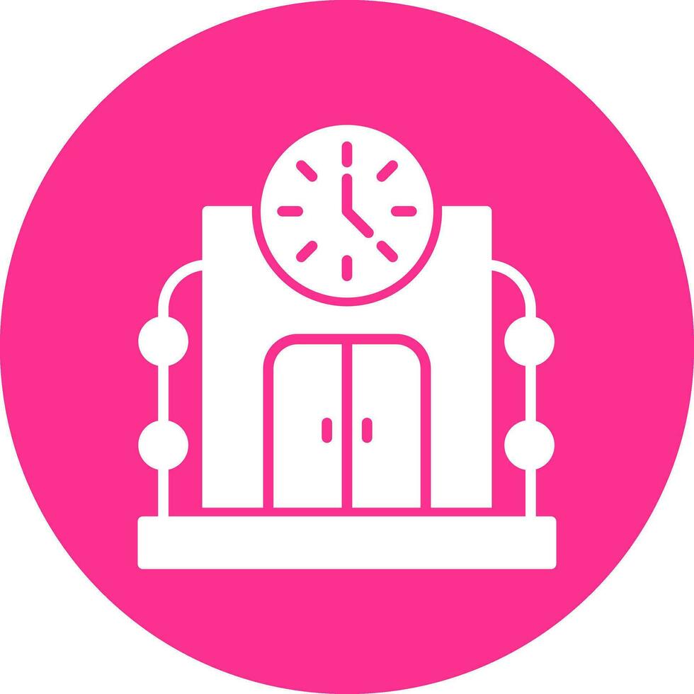 hora máquina vector icono