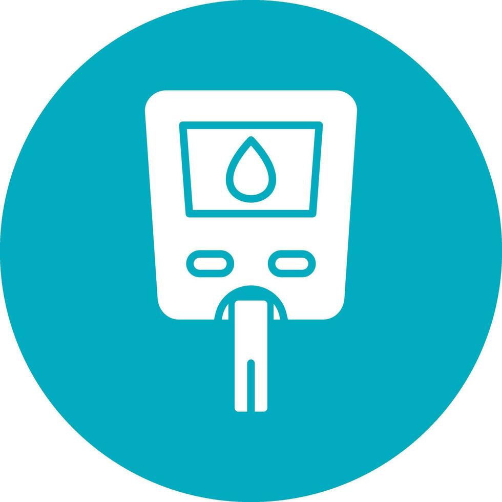 Glucose Meter Vector Icon