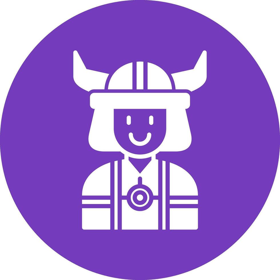 Viking Vector Icon