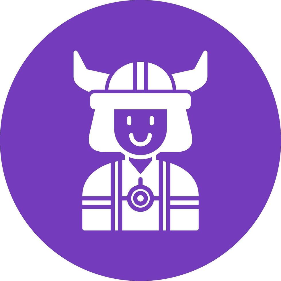 icono de vector vikingo