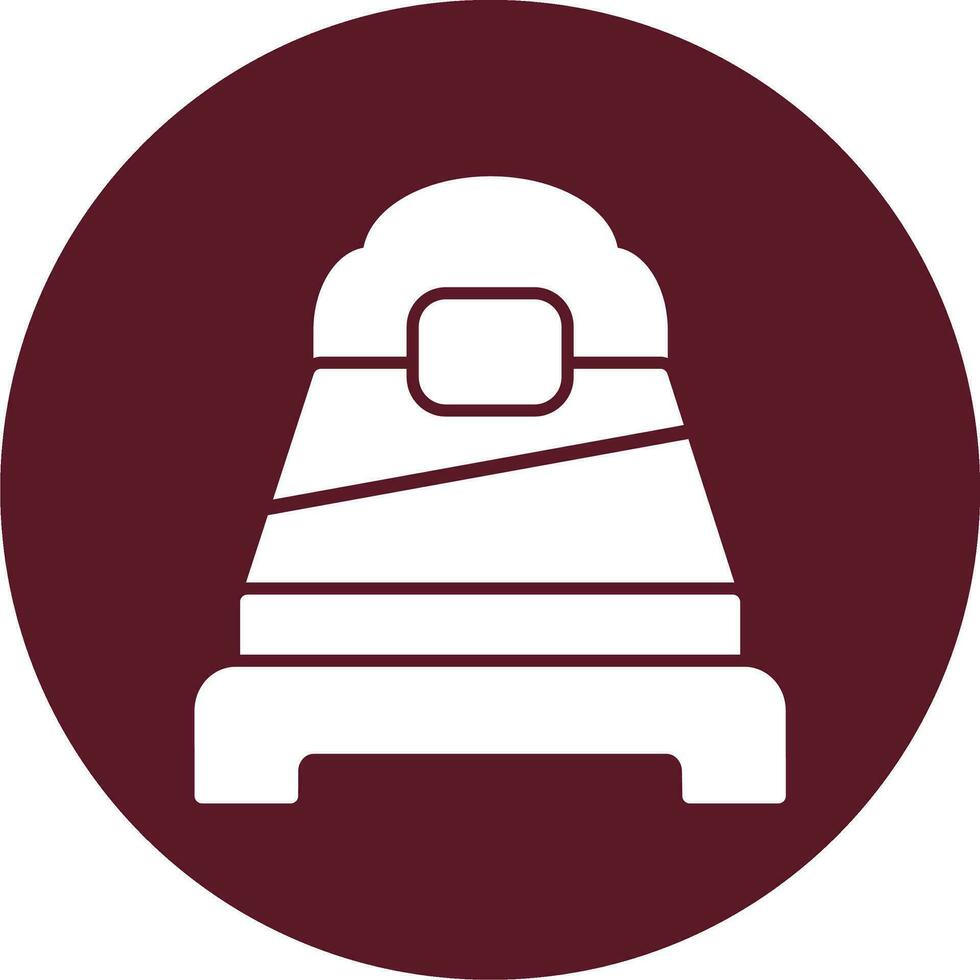 Single Bed Vector Icon