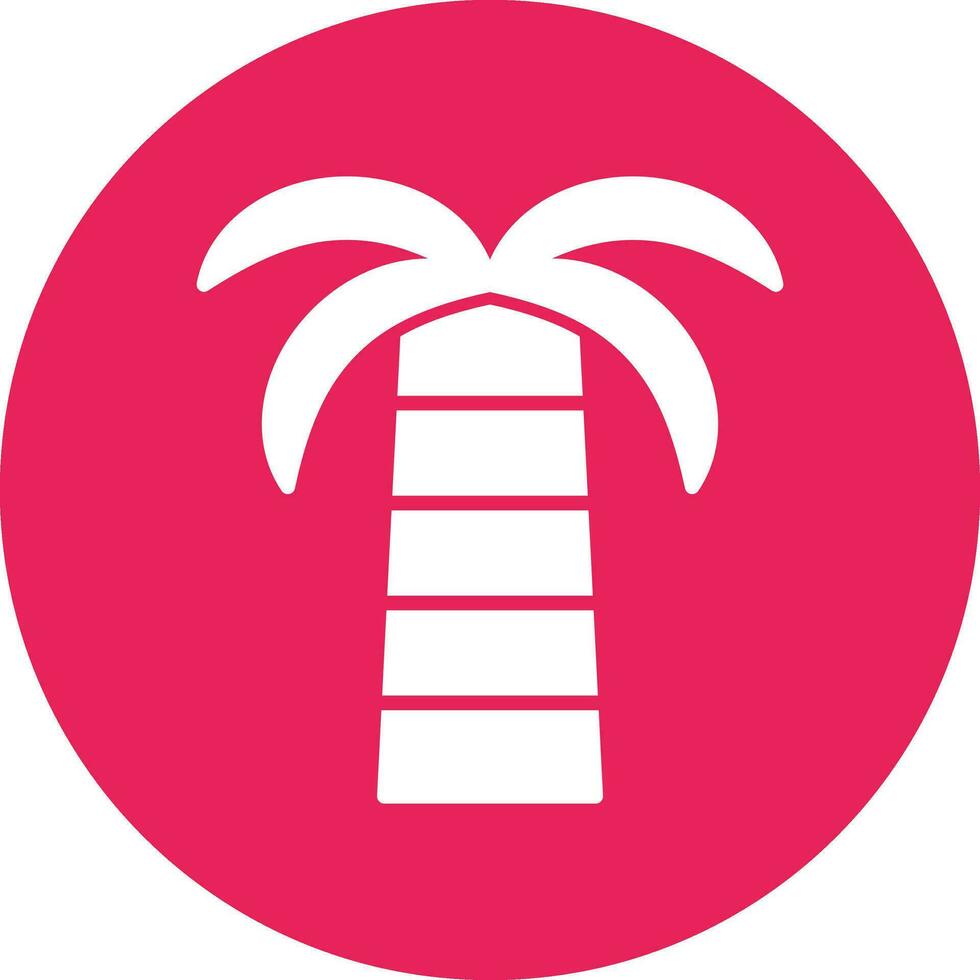 Coconut Palm Vector Icon