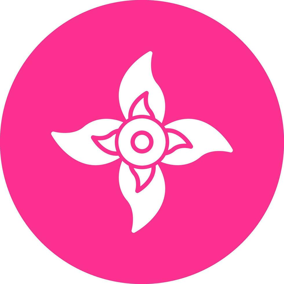 Plumeria Vector Icon