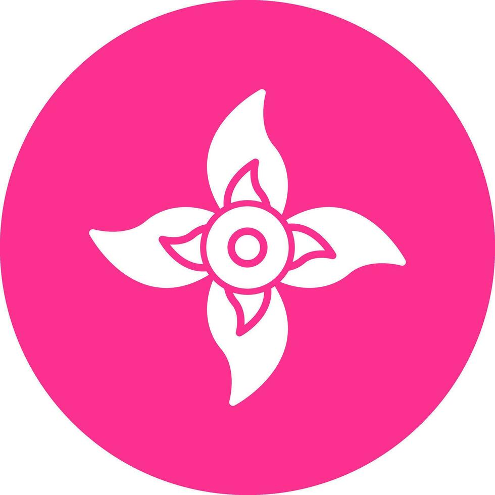 plumeria vector icono