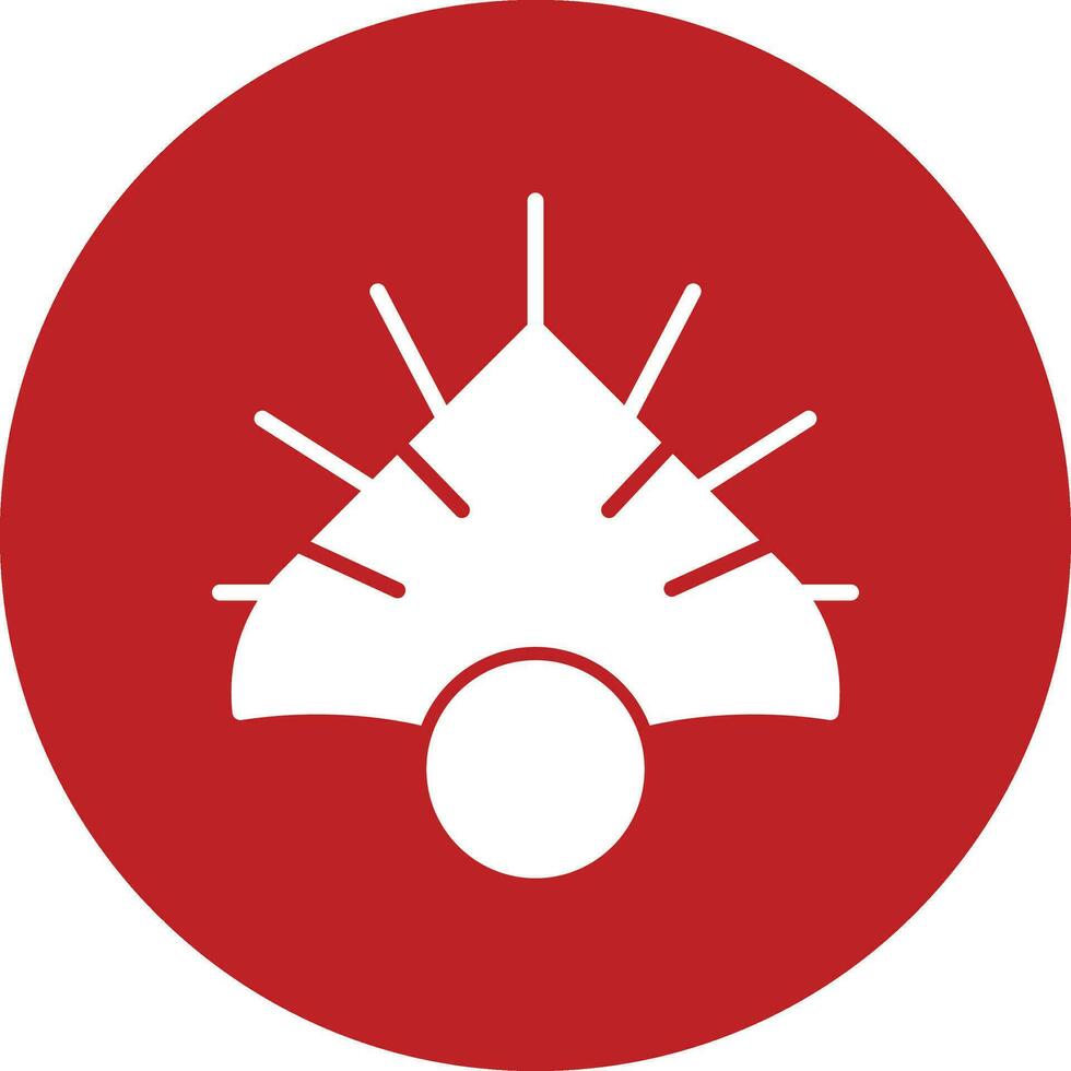 Fan Palm Vector Icon