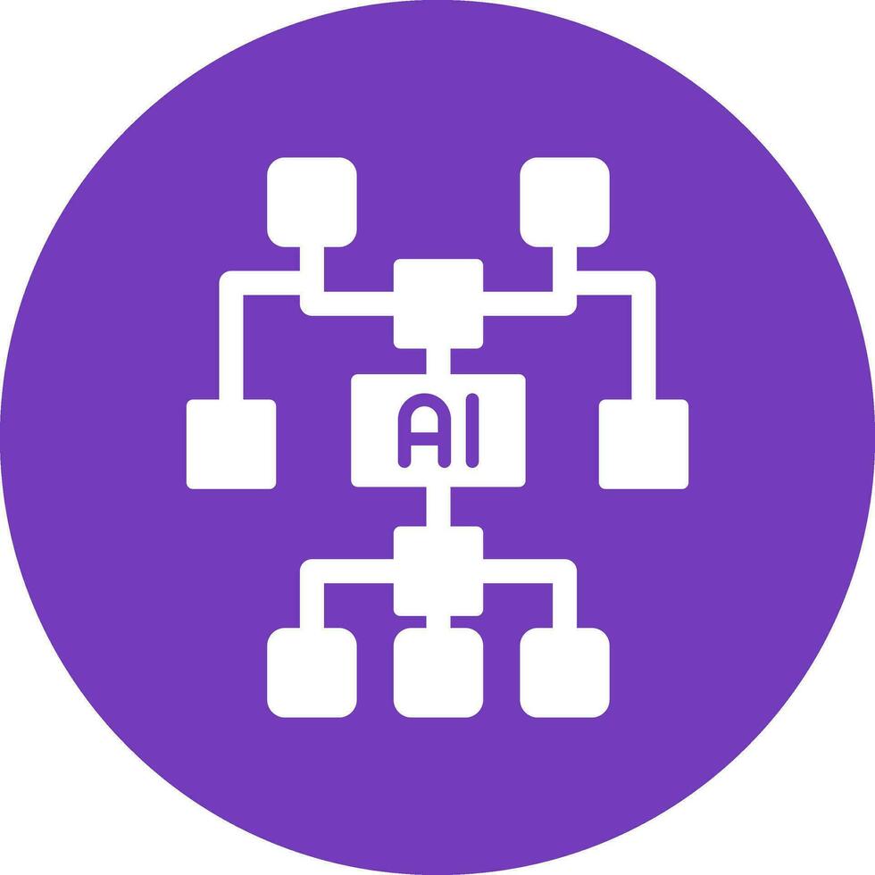 Artificial Intelligence Vector Icon