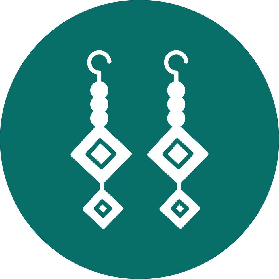Earrings Vector Icon