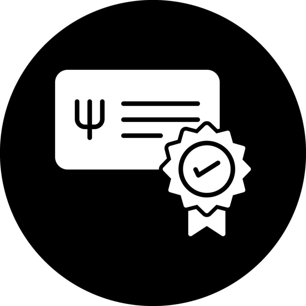 Certified Vector Icon