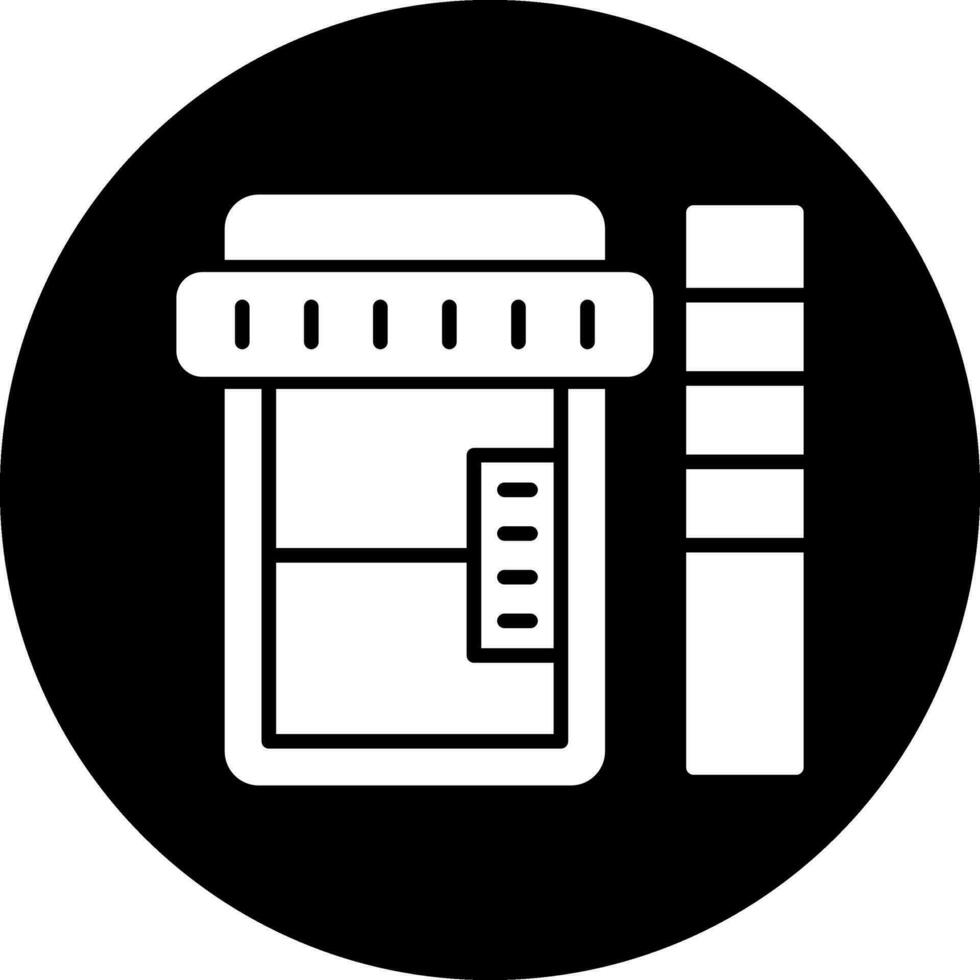 Urine Sample Vector Icon
