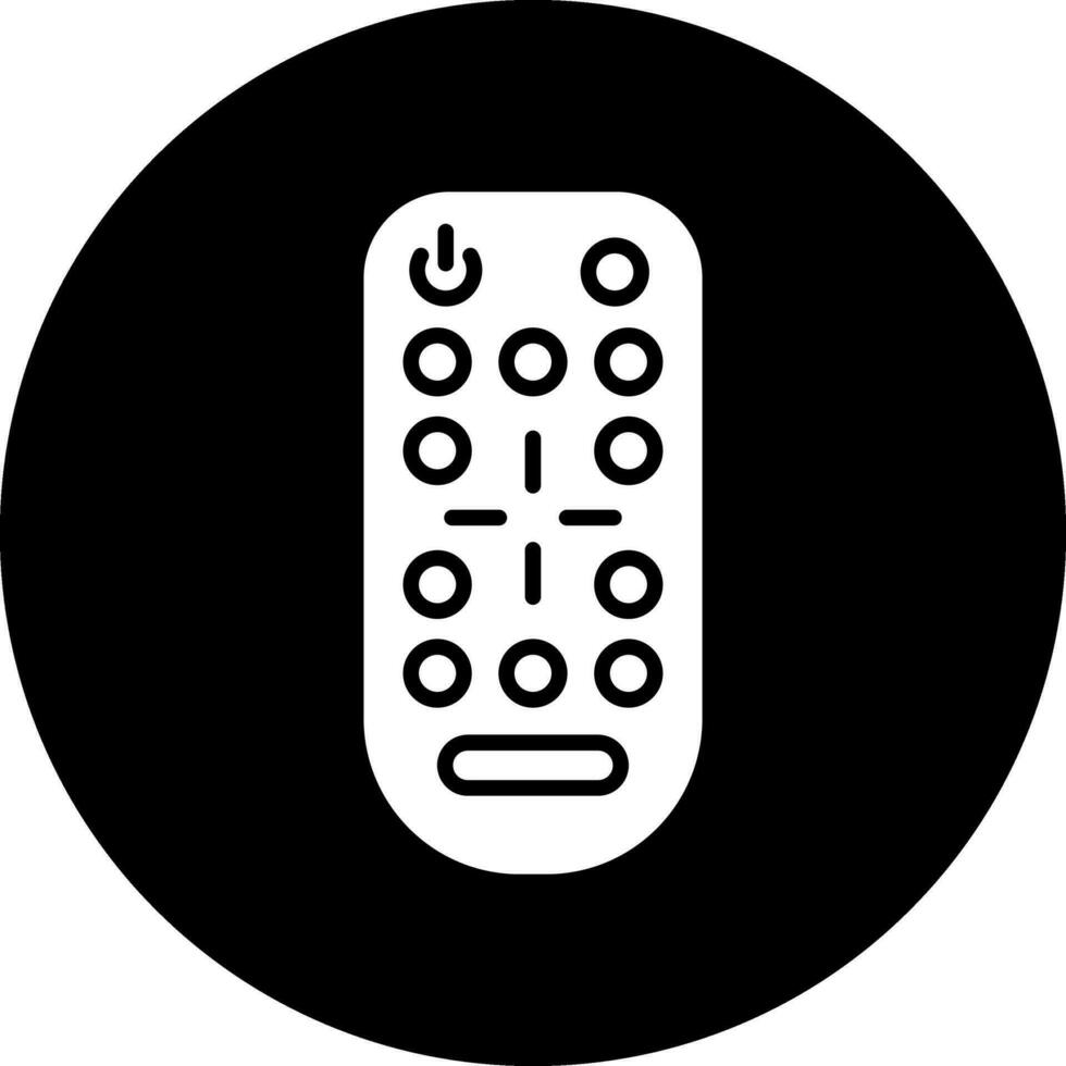 Remote Vector Icon